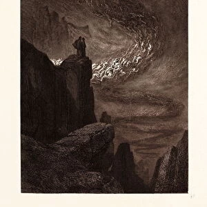 The Tempest of Hell, by Gustave Dore