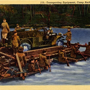 Transporting Equiptment, Camp Rucker, Alabama