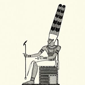 Ancient Egyptian God Amun