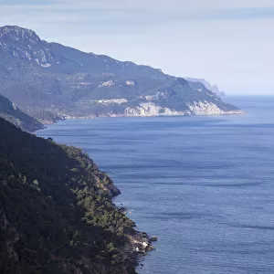 Mallorca coastline around Sa Foradada