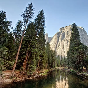 Middle Cathedral Rock & Lake- Yosemite