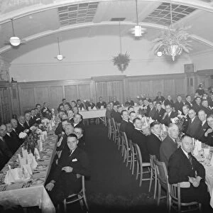 The Farningham Golf Club dinner. 1937