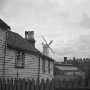 The Old Windmill in Cranbrook, Kent. 1938