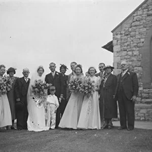 The wedding of Mr Albert Victor Phipps and Miss Ivy Florence Morgan in Eltham, Kent