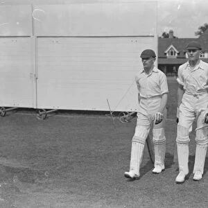 Winchester versus Charterhouse at Godalming C E Frazer ( captain winchester ) with