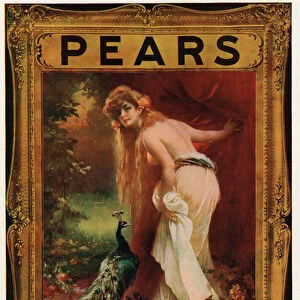 Advertisement for Pears Soap, Matchless for the Complexion (colour litho)