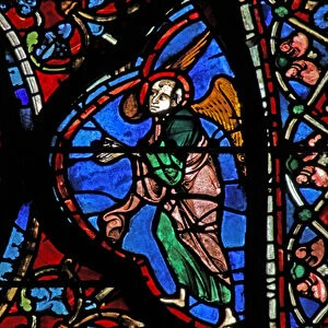 An angel (w42) (stained glass)