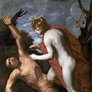 Apollo Flaying Marsyas (oil on canvas)