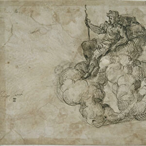 Apollo (pen & ink on paper)