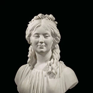 Bust of the Countess Jean-Isaac de Thellusson de Sorcy, c. 1791 (marble)