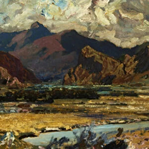 Cader Idris (oil on canvas)