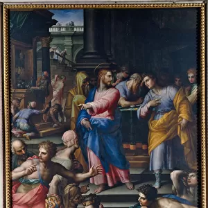 The Calling of St Matthew (oil on canvas)