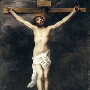 Christ on the Cross, 1660-70 (oil on canvas)