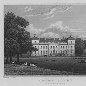 Crome Court, Worcestershire (engraving)
