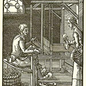 Flemish Weaver (engraving)