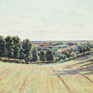 Hilly Landscape in La Creuse, c. 1900 (oil on canvas)