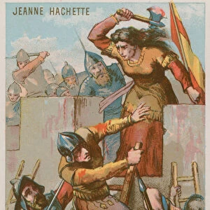 Jeanne Hachette (chromolitho)