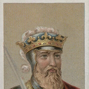 King Edward III (chromolitho)