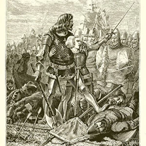 King John at Poitiers (engraving)
