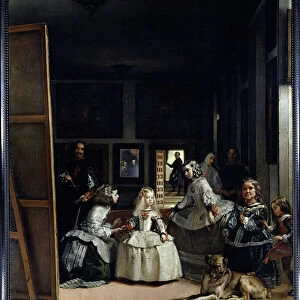 Las Meninas or the Family of Philip IV, 1656 (oil on canvas)