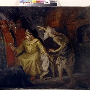 Le tsar Ivan IV Le Terrible (1530-1584). Peinture de Andrei Petrovich Ryabushkin (Riaboutchkine) (1861-1904), huile sur toile, 1903. Art russe debut 20e siecle. State Art Museum, Tyumen (Russie)