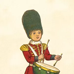 Little drummer boy (colour litho)