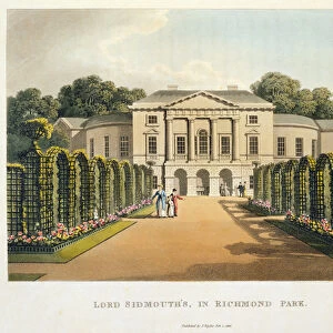 Lord Sidmouth s, in Richmond Park, from Fragments on the Theory