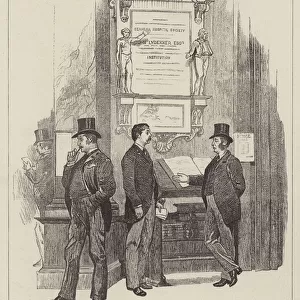 The Loss-Book at Lloyds (engraving)