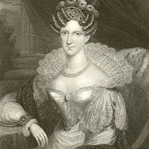 Her Majesty, The Queen Dowager (engraving)