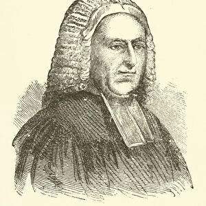 Mather Byles, clergyman in British North America (engraving)