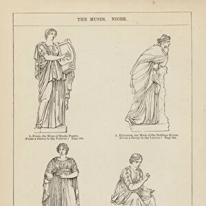 The Muses, Niobe (engraving)