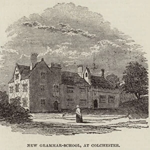 New Grammar-School, at Colchester (engraving)