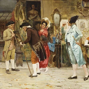 The Old Curio Shop, 1892 (oil on canvas)