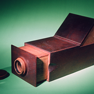 Portable sliding box camera obscura, c. 1800 (wood)