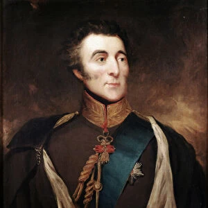 Portrait of Duke Arthur Wellesley Wellington (oil on canvas, 19th century)