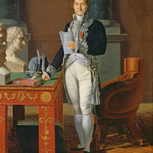 Portrait of Lazare Carnot (1753-1823) (oil on canvas)