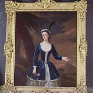 Portrait of Mary Slingsby in an Eastern Landscape