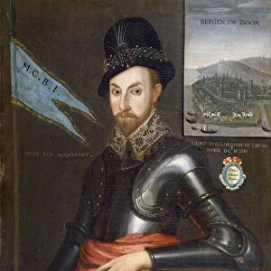 Portrait of Peregrine Bertie, 13th Baron Willoughby de Eresby (1555-1601) (oil on panel)