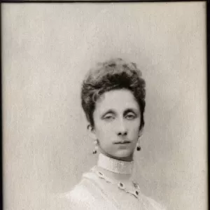 Portrait of Princess Maria Luisa of Bourbon Parma (1870-1899)