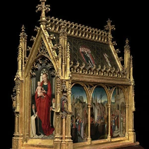The Reliquary of Saint Ursula, 1489 (gilded & painted wood)