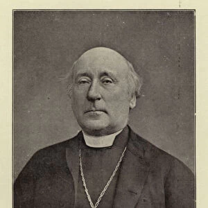 The Rev Father Nugee, Provost of St Austins (b / w photo)
