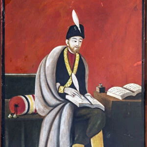 Shota Rustaveli (Rustveli) (1172-1216) par Pirosmani (Pirosmanashvili), Niko (1862-1918)