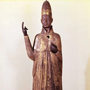 Statue of Pope Boniface VIII (1235-1303) 1301 (bronze)