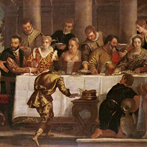 The Wedding Feast at Cana (oil on canvas)