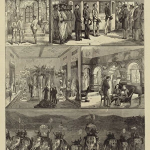 The Young Princes on their Cruise (engraving)