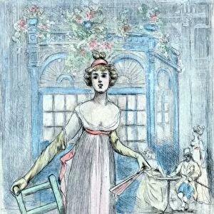 1810, Womens fashion in nineteenth-century Paris, Boutet, Henri (1851-1919)