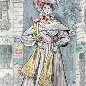 1833, Womens fashion in nineteenth-century Paris, Boutet, Henri (1851-1919)