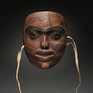 Face Mask mid-1800s Northwest Coast Tlingit 19th century