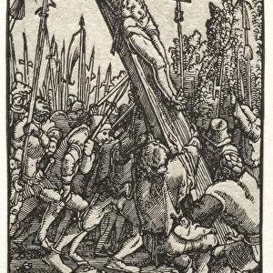 Fall Redemption Man Raising Cross 1515 Albrecht Altdorfer