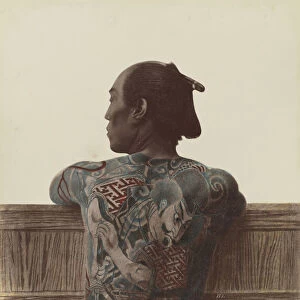 Japanese Tattoo Kusakabe Kimbei Japanese 1841